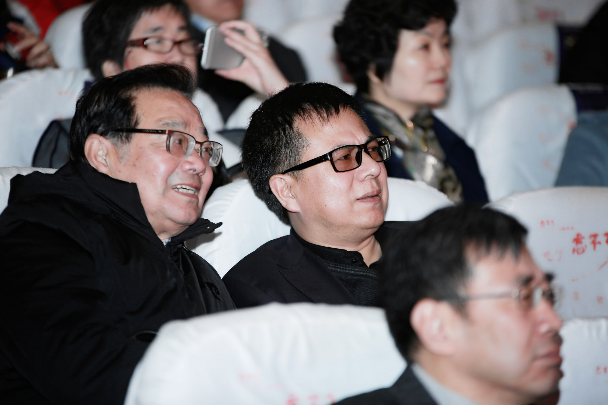 朱孝忠院長(zhǎng)與邱學(xué)華老師在活動(dòng)現(xiàn)場(chǎng)。