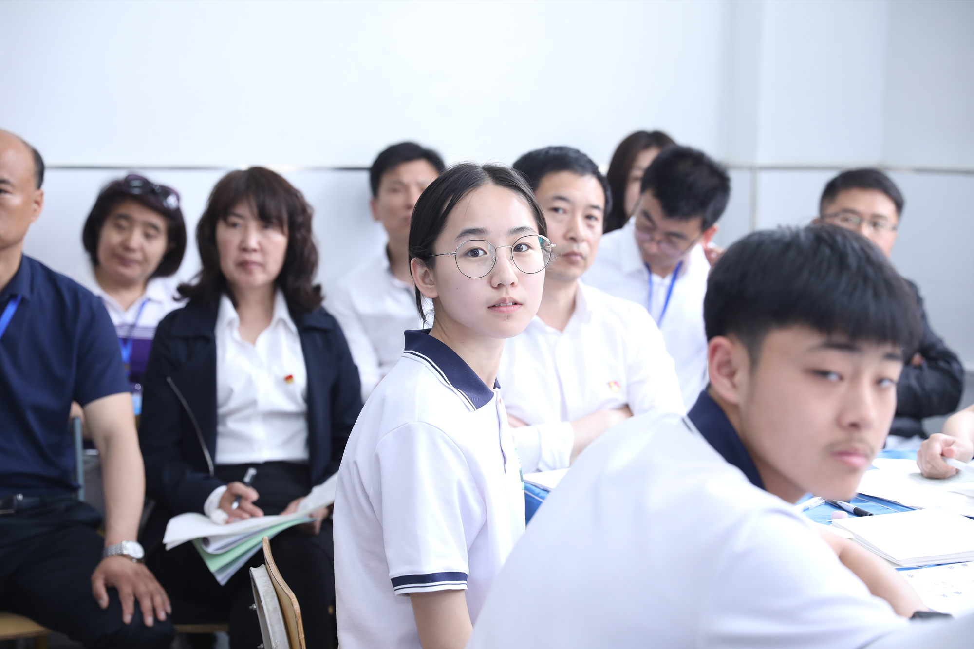 全國教學(xué)轉(zhuǎn)型與課堂創(chuàng)新高峰論壇課堂風(fēng)采展示美圖賞析。